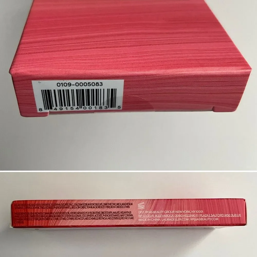 Laura Geller Eye Lip Cheek Palette In Rosy and Bright Made To Multitask
